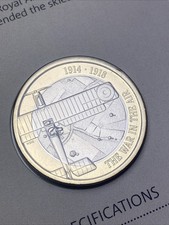2017 Aviation £2 First World War Two Pound Coin Brilliant Uncirculated BUNC BU