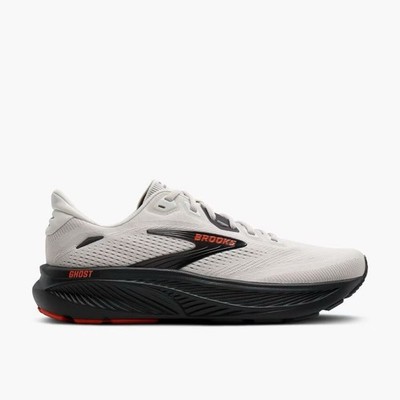 Brooks Running Men s Ghost 18 Coconut/Pearl/Tigerlily All Sizes New***