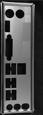 I/O Shield For MSI B150M BAZOOKA  B150M BAZOOKA PLUS Backplate IO