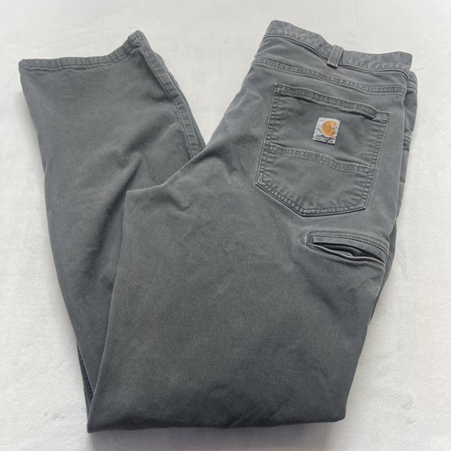 Carhartt Relaxed Fit Arbeitshose Herren 38x32 (30,5) grau Duck Canvas 102517-039 - Bild 2 von 14