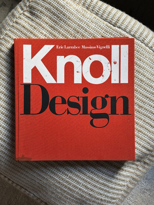 KNOLL Design Eric Larrabee Massimo Vignelli Vintage Coffee Book 1st Edition