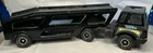 Vintage Tonka Car Transporter Carrier Black Metal 88 cm / 34 inches