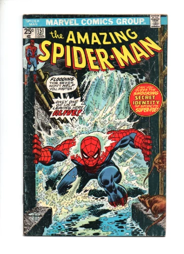 AMAZING SPIDER-MAN #151 FN- 5.5 SHOCKER APP ROMITA COVER ART