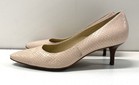 Cole Haan Women's Beige Snakeskin Heels Size 7.5