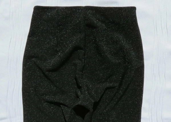 DIVIDED H&M Negro Brillante Elastizado Tiro Alto Cremallera Lateral Ajustado Leggings Pantalones S 6 Foto 4 de 4