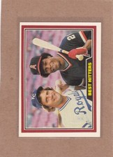 1981 DONRUSS BASEBALL GEORGE BRETT ROD CAREW #537 NMMT OR BETTER *E543