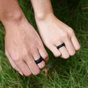 silicone rubber ring band matching ladies