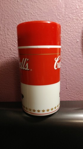 Campbell's Soup Can-Tainer Double Wall Insulated Carrier Cup Mug Keep Soup Warm - Picture 4 of 5