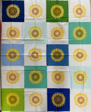 SUNFLOWERS IN MY HEART PANEL 27326 BY KATE SPAIN FOR MODA