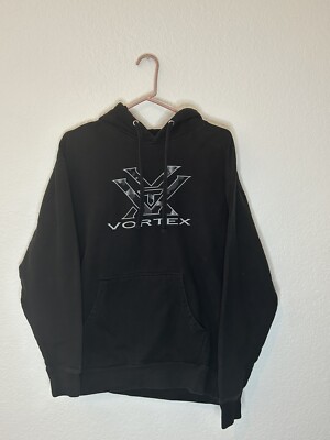 Vortex Optics Performance Hoodie Black Men s L Logo