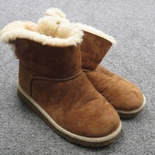 UGG Selene Bailey Bow Nautical Rope Chestnut ...
