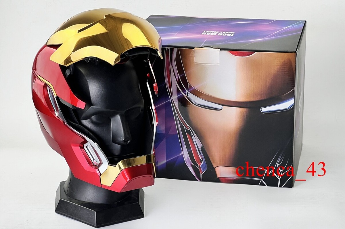 New Iron Man MK50 Friday Helmet 1/1 Wearable Voice Control