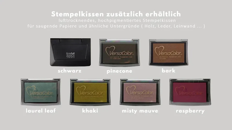 Stempel Handmade by personalisierbar, Made with love Stempel, Handmadestempel - Bild 4 von 4