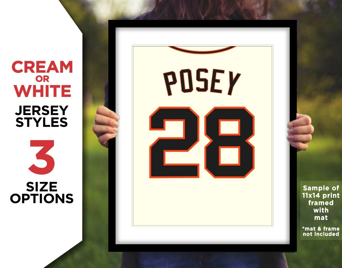 buster posey jersey ebay