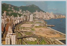 Postcard View Overlooking The Tiger Balm Garden Victoria City China