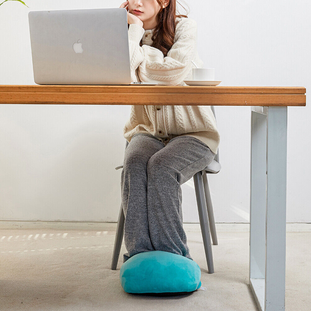 Unisex USB Foot Warmer Winter Electric Heating Feet Boot Slipper Plush