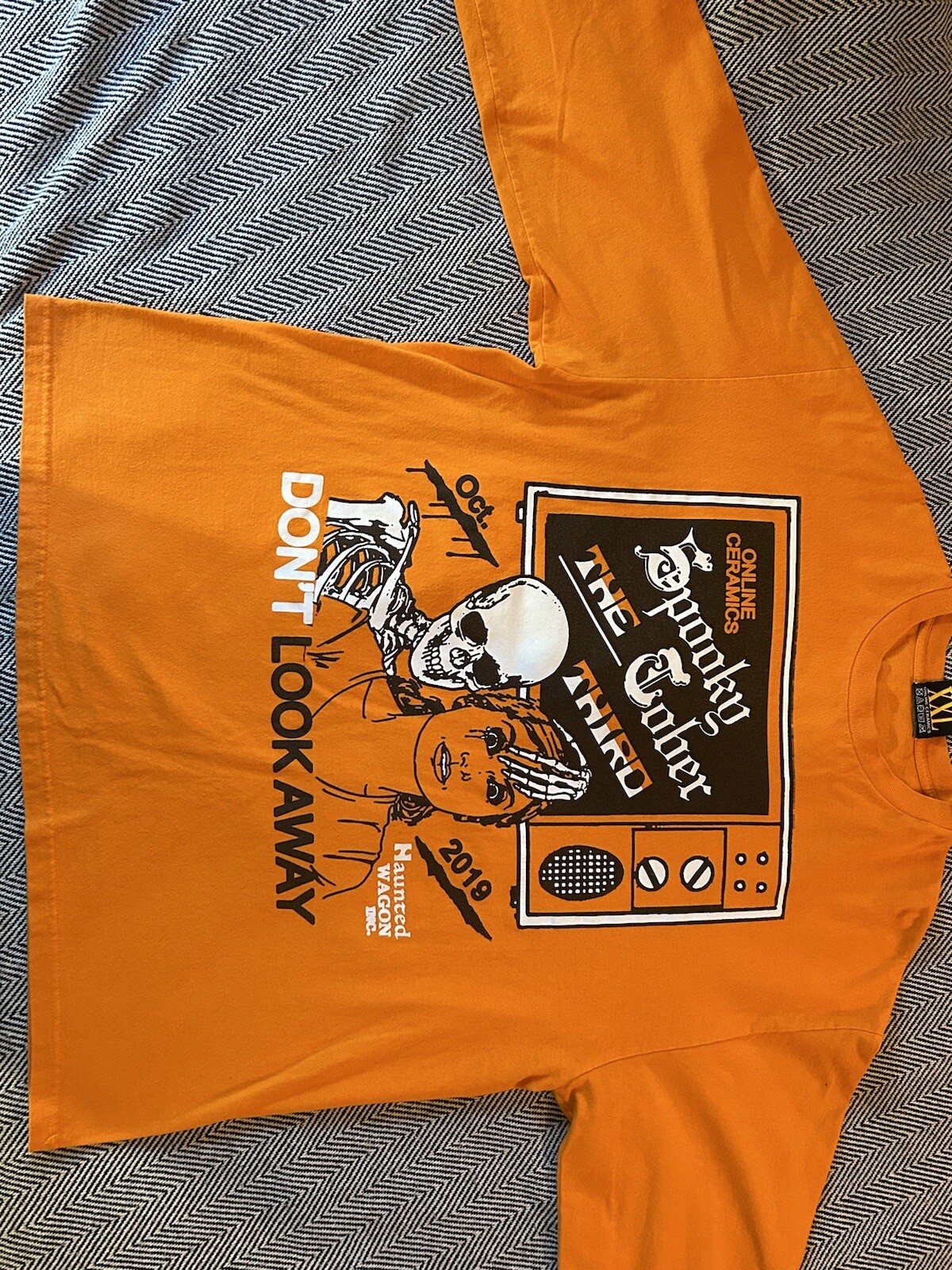 Spooky Haunted Wagon XXL Long-Sleeve Tee by Online Ceramics-image