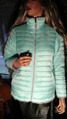 THE NORTH FACE GIRL'S XL 18 MINT GREEN 