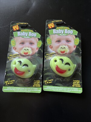Billy Bob Baby Boo Pacifier Lot Of 2 | eBay