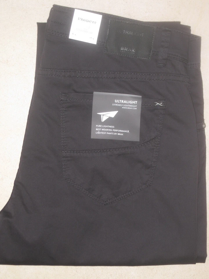 BRAX Jeans Stretchjeans Cadiz Ultra light schwarz, leichte Sommerqualität  NEU - Bild 1 von 1
