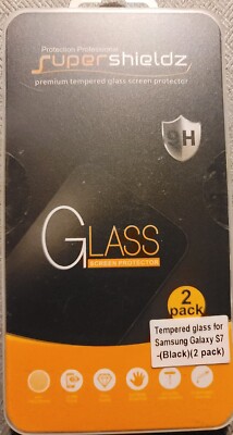 2X Supershieldz Tempered Glass Full Cover Screen Protector for Samsung Galaxy S7