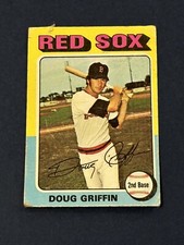 1975 Topps Mini Doug Griffin #454 Boston Red Sox (D)