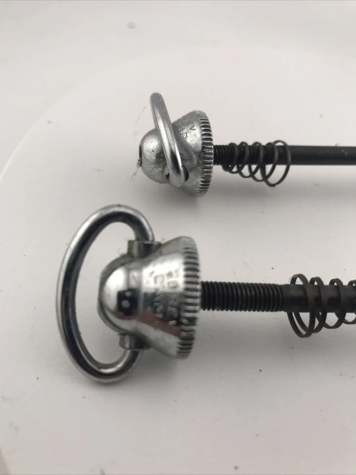 Juego de pinchos de disco Campagnolo vintage 120 mm bloque plano Brev Camp Campy años 70 60 Foto 4 de 4