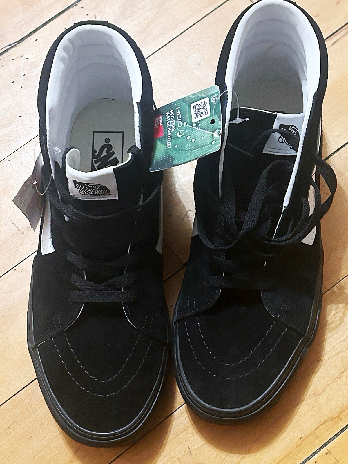 Size 9 - VANS Sk8-Hi White