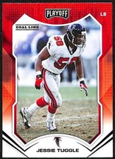 2021 Panini Playoff Goal Line Jessie Tuggle #156 Atlanta Falcons Football Card