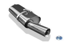 Fox Auspuff Sportauspuff Komplettanlage für Opel Vectra A Fließheck 1,6l 