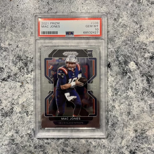 2021 Panini Prizm Mac Jones ROOKIE #336 PSA 10
