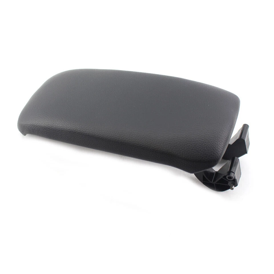 8P0864245P Cubierta de caja de consola material cuero negro para Audi A3 8P 2003-2012 Foto 2 de 4