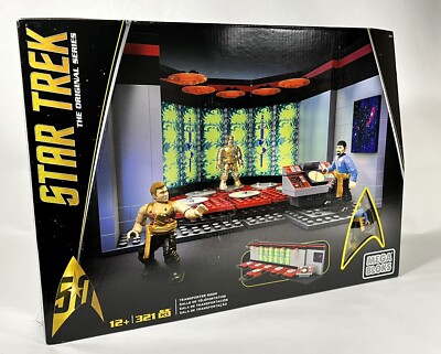 Mega Bloks Star Trek Enterprise DPH81 Transporterraum Raum 321 Teile EOL-NEU/OVP