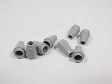LEGO 8 Light Bluish Gray Round 1x1 Cones M11