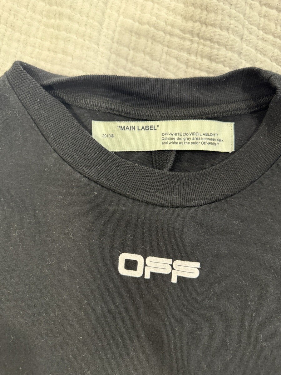 Off White Cabin Baggage Tshirt XS | eBay