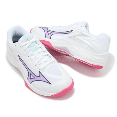 Mizuno Thunder Blade Z White Purple Pink Women Volleyball