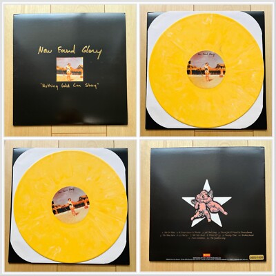 A New Found Glory / Nothing Gold Can Stay 2002 US Yellow Vinyl LTD