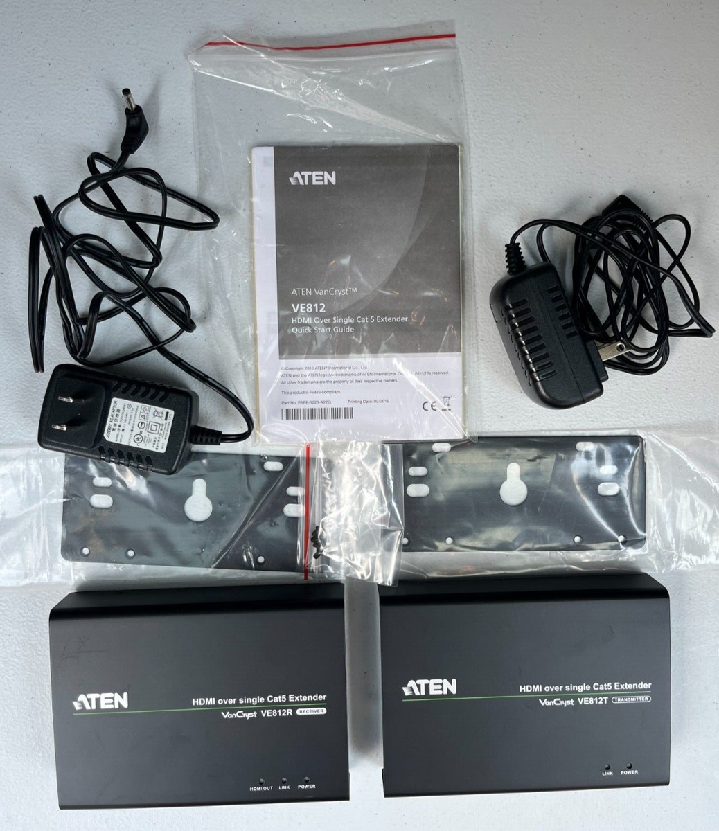 テレビ・映像機器 ATEN HDMI エクステンダー VE812T/VE812R