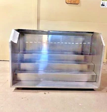 STAINLESS STEEL HEAVY DUTY COMMERCIAL 60 INCH COUNTER TOP LIQUOR RAIL STAND