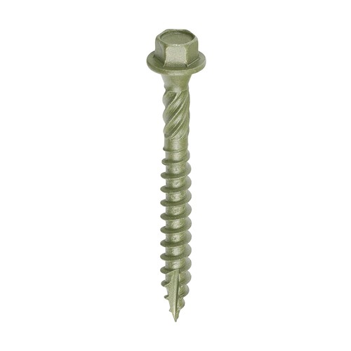 TIMBER FRAME SCREW FOR DECKING AND SLEEPERS - HEX HEAD EXTERIOR FRAMING SCREW - Picture 2 of 21