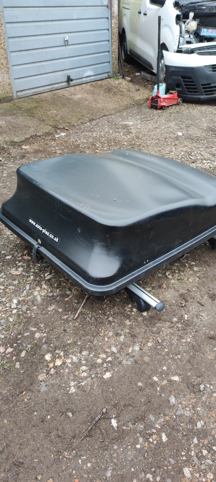 Autoplas 415L Roof Box + Roof Rack eBay
