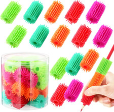 25 Pcs Squishy Pencil Soft Grip for Kids Handwriting Grips for Pencils Colorful
