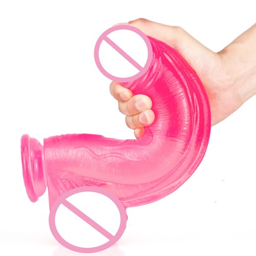 Huge Anal Plug Waterproof Silicone Sex Toys Masturbator Butt Dildo Men Women - Picture 20 of 30