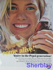 Vintage Original 1964 Ad Advertisement Art ad Pepsi Cola