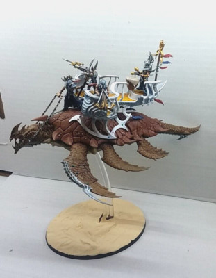 Warhammer Aos: Idoneth Deepkin Akhelian Leviadon Built/Painted #1