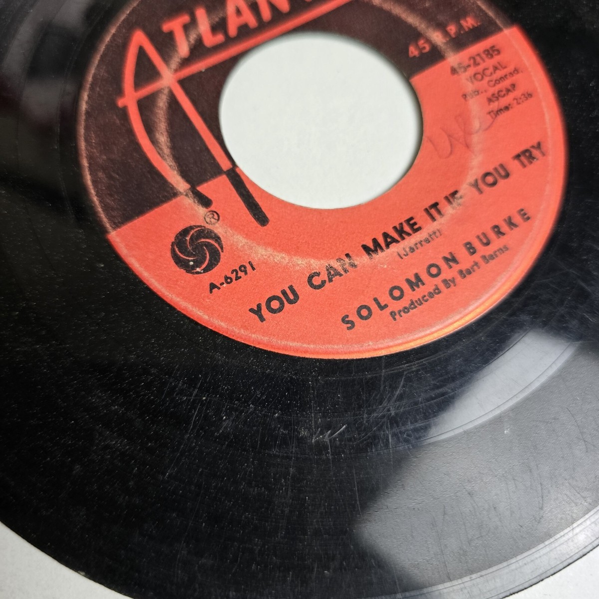 Solomon Burke If You Need Me / You Can Make It If You Try 7