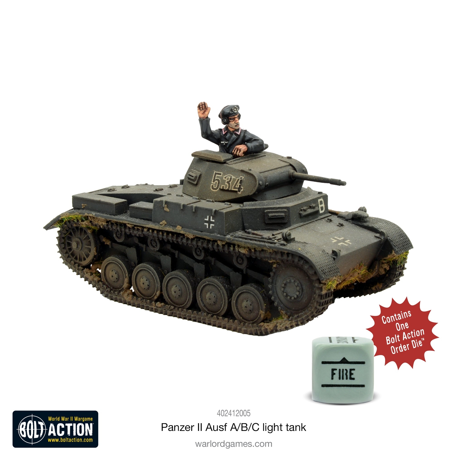 Bolt Action - Panzer II Ausf. A/B/C - Warlord Games