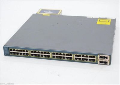 CISCO WS-C3560E-48PD-EF 3560E 48 Gigabit Ports PoE Switch w/ Enhanced Image