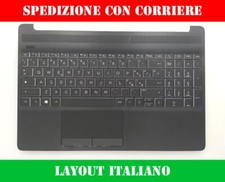 TASTIERA ORIGINALE HP 15S-DU0475NL 15S-DU0476NL 15S-DU0477NL TOPCASE ITA