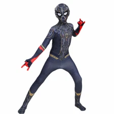Spider-Man：No Way Home Cosplay Costume Bodysuit Children Boys Jumpsuits Party